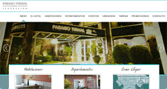 Desktop Screenshot of hotelparaisotermal.com.ar