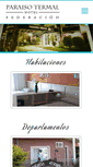 Mobile Screenshot of hotelparaisotermal.com.ar